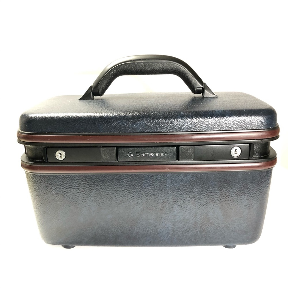 Vtg Samsonite Silhouette 4 Hard Train Suit Case